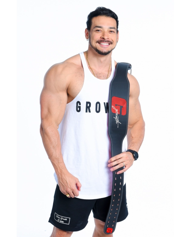 CINTURÃO GROWTH G RED - GROWTH SUPPLEMENTS