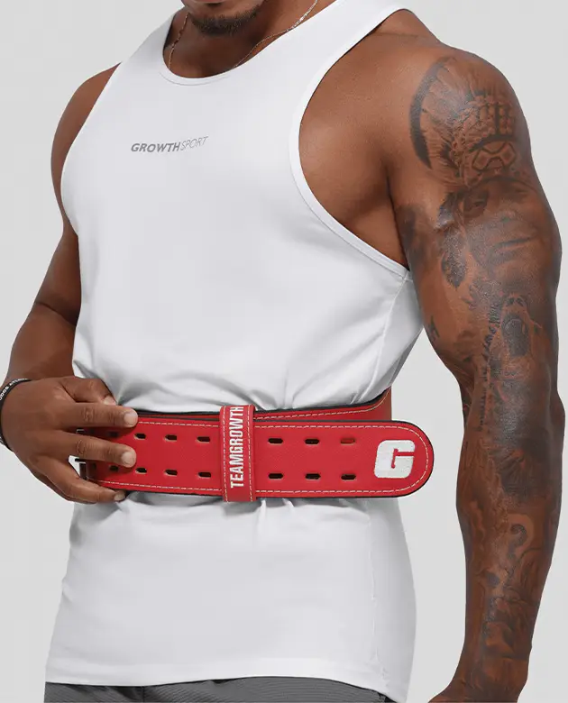 Cinturão Vermelho Team Growth The Iron Never Lies - Growth Supplements