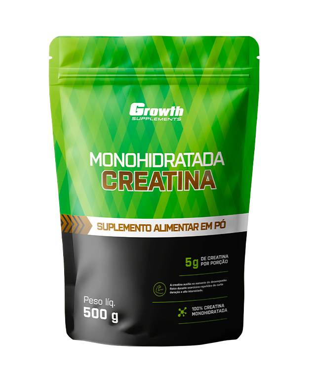 Creatina monohidratada 500g pouch