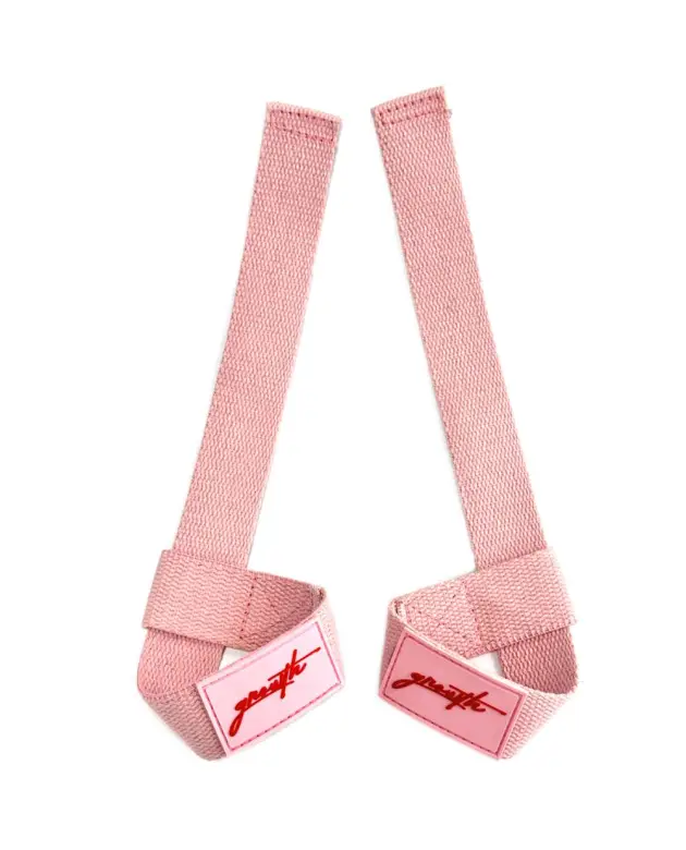 FITA STRAP FAIXA ROSA GROWTH MANUSCRITO (PAR) - GROWTH SUPPLEMENTS