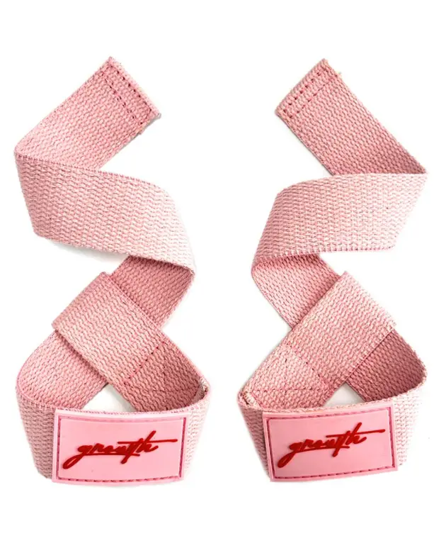 FITA STRAP FAIXA ROSA GROWTH MANUSCRITO (PAR) - GROWTH SUPPLEMENTS