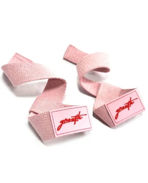 FITA STRAP FAIXA ROSA GROWTH MANUSCRITO (PAR) - GROWTH SUPPLEMENTS