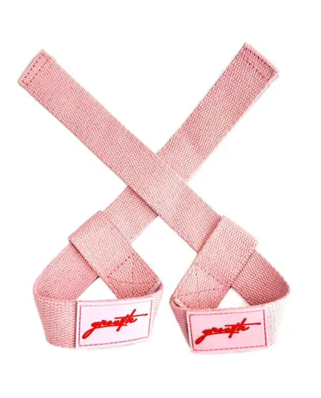 FITA STRAP FAIXA ROSA GROWTH MANUSCRITO (PAR) - GROWTH SUPPLEMENTS
