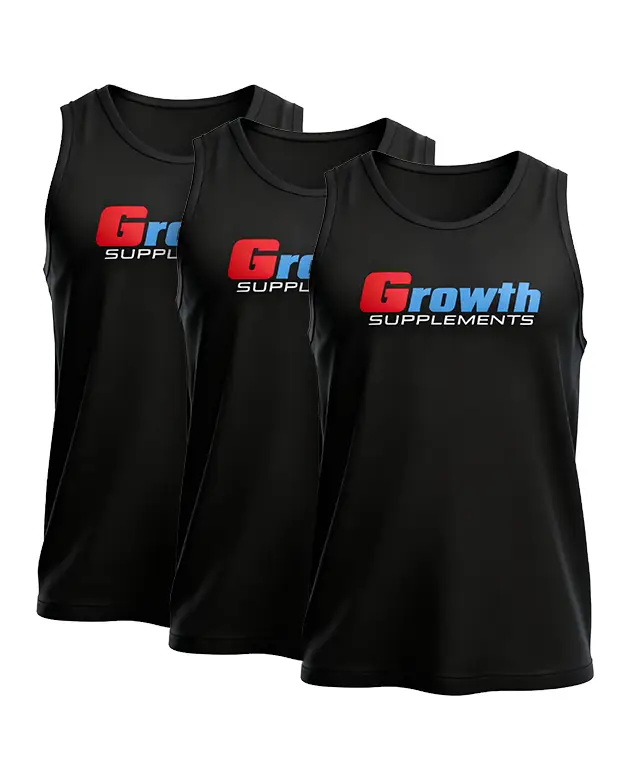 Kit 3 Regata Growth casual Preta