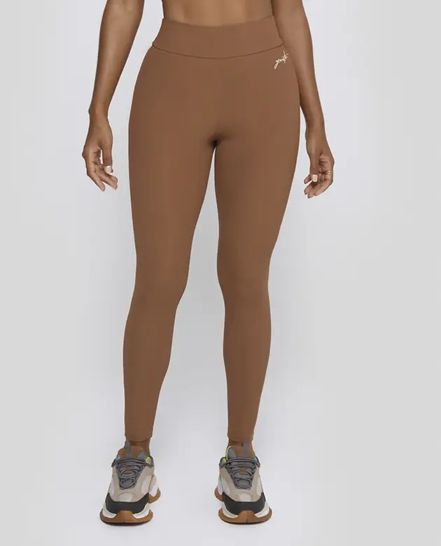Legging Growth Hand Marrom