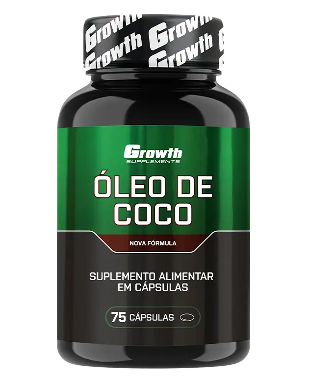 Óleo de coco 75 softgel