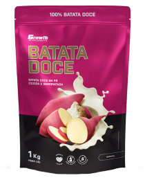 Suplemento 100% Batata Doce em pó (sabor natural) (1kg) - Growth Supplements