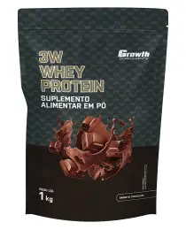 3W Whey Protein (1kg) - Growth Supplements