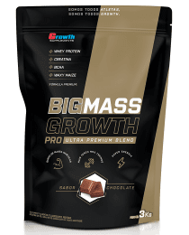 Suplemento Big Mass Pro Hipercalórico 3kg - Growth Supplements