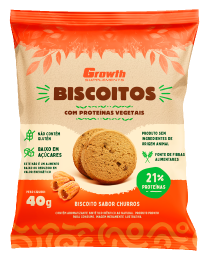 Suplemento BISCOITOS COM PROTEÍNAS VEGETAIS — GROWTH SUPPLEMENTS
