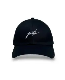 BONE DAD HAT GROWTH MANUSCRITO PRETO - GROWTH SUPPLEMENTS