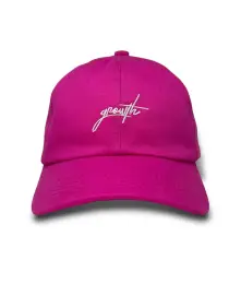 BONE DAD HAT GROWTH MANUSCRITO ROSA - GROWTH SUPPLEMENTS
