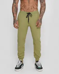 CALÇA MOLETOM GROWTH MANUSCRITO VERDE - GROWTH SUPPLEMENTS