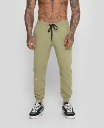CALÇA MOLETOM GROWTH MANUSCRITO VERDE - GROWTH SUPPLEMENTS