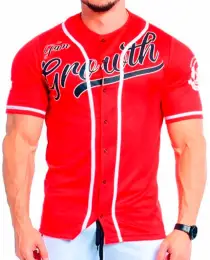 CAMISA PREMIUM BASEBALL GROWTH RED - EDIÇÃO LIMITADA