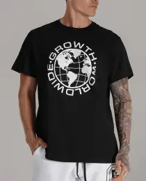 CAMISETA BASIC GROWTH STRONG WORLD - GROWTH SUPPLEMENTS