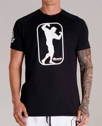 Suplemento Camiseta Dry-Fit Preta POSE - GROWTH SUPPLEMENTS