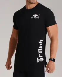 CAMISETA GROWTH MOTIVATION WITHOUT SWEAT - GROWTH SUPPLEMENTS