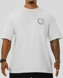 CAMISETA GROWTH OVERSIZED POWER BRANCO - GROWTH SUPPLEMENTS