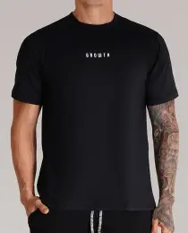 CAMISETA GROWTH PERFORMANCE PRETA - GROWTH SUPPLEMENTS