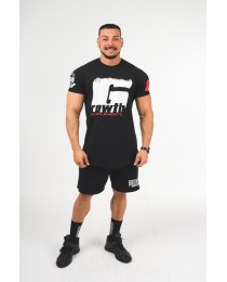 CAMISETA PRETA DRY FIT TEAM GROWTH - GROWTH SUPPLEMENTS