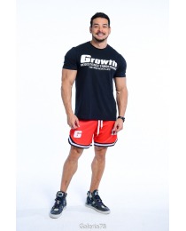 Suplemento CAMISETA PRETA GROWTH TRADEMARK - GROWTH SUPPLEMENTS