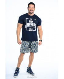Suplemento CAMISETA PRETA THE IRON NEVER LIES - GROWTH SUPPLEMENTS