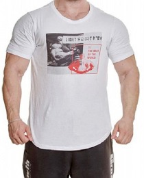 Suplemento Camiseta Ronnie cor Branca - Growth Supplements