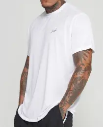 CAMISETA TECNO GROWTH MANUSCRITO BRANCO - GROWTH SUPPLEMENTS