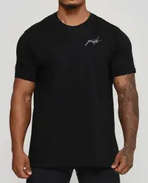 CAMISETA TECNO GROWTH MANUSCRITO PRETO - GROWTH SUPPLEMENTS