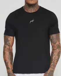 CAMISETA TECNO GROWTH US MANUSCRITO PRETO - GROWTH SUPPLEMENTS