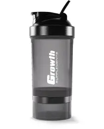 Coqueteleira 3 compartimentos (com MixBall) - Growth Supplements