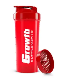 Produto: Coqueteleira Vermelha 600ml - Growth Supplements Coqueteleira Vermelha 600ml - Growth Supplements