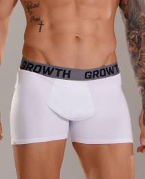 CUECA BOXER BRANCA GROWTH PREMIUM - GROWTH SUPPLEMENTS