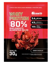 DOSE WHEY PROTEIN CONCENTRADO 30GR - GROWTH SUPPLEMENTS