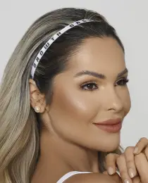 FAIXA DE CABELO SLIM GROWTH BRANCA -  GROWTH SUPPLEMENTS