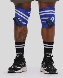 Produto: FAIXA DE JOELHO AZUL GROWTH (PAR) - GROWTH SUPPLEMENTS FAIXA DE JOELHO AZUL GROWTH (PAR) - GROWTH SUPPLEMENTS