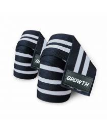 Suplemento FAIXA DE JOELHO PRETA GROWTH (PAR) - GROWTH SUPPLEMENTS