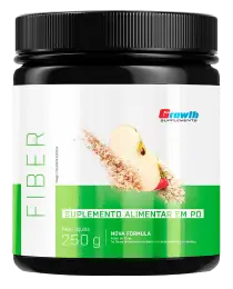 FIBER - Psyllium, Fibra de Maçã, Fibra de Aveia, Inulina (FOS) - 250 gramas
