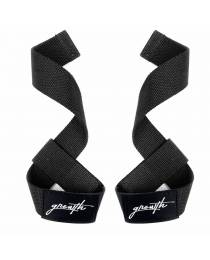 Suplemento FITA STRAP FAIXA PRETA GROWTH MANUSCRITO (PAR) - GROWTH SUPPLEMENTS