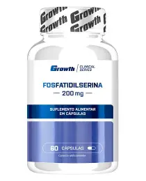 FOSFATIDILSERINA 200MG 60CAPS - GROWTH SUPPLEMENTS
