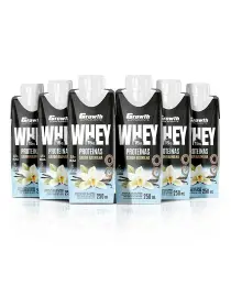Produto: Kit 6x Bebida Láctea Baunilha - Growth Supplements Kit 6x Bebida Láctea Baunilha - Growth Supplements