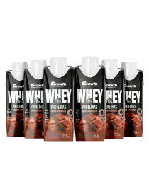 Kit 6x Bebida Láctea Chocolate - Growth Supplements