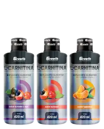L-Carnitina Líquida 2000 - 420ml - Growth Supplements