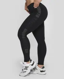 LEGGING ALL BLACK AD RECORTE LOGO GROWTH - GROWTH SUPPLEMENTS