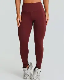 Legging Growth Bolsos Marrom