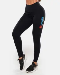 LEGGING PRETA LOGO GROWTH - GROWTH SUPPLEMENTS