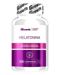 Melatonina 0,21mg (200 Comprimidos) - Growth Supplements