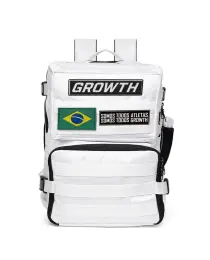 MOCHILA BRANCA MILITAR GROWTH - GROWTH SUPPLEMENTS