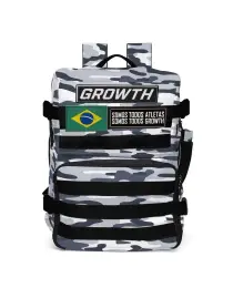 MOCHILA CAMUFLADA MILITAR GROWTH - GROWTH SUPPLEMENTS